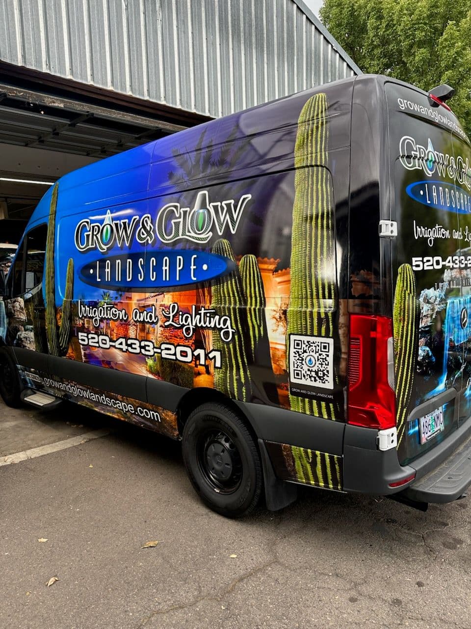 Grow and Glow Landscaping Launches Updated Service Van image
