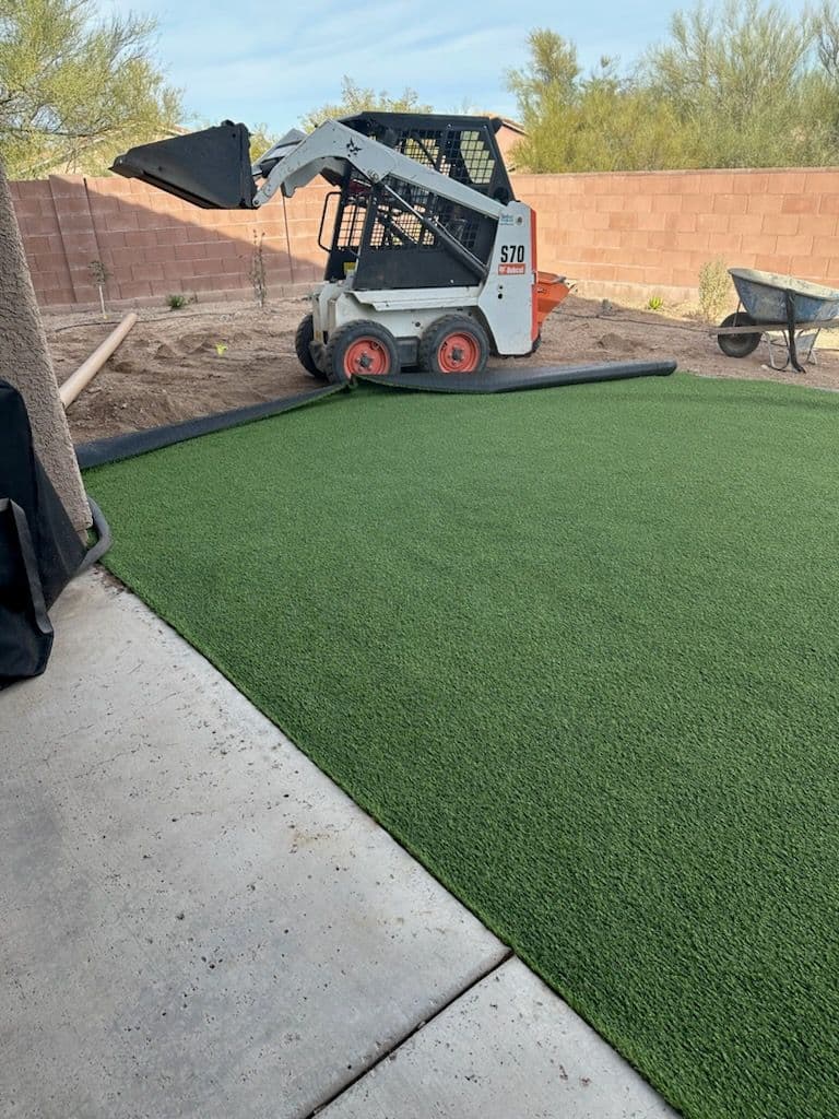 Tucson Backyard Turf Transformation Success