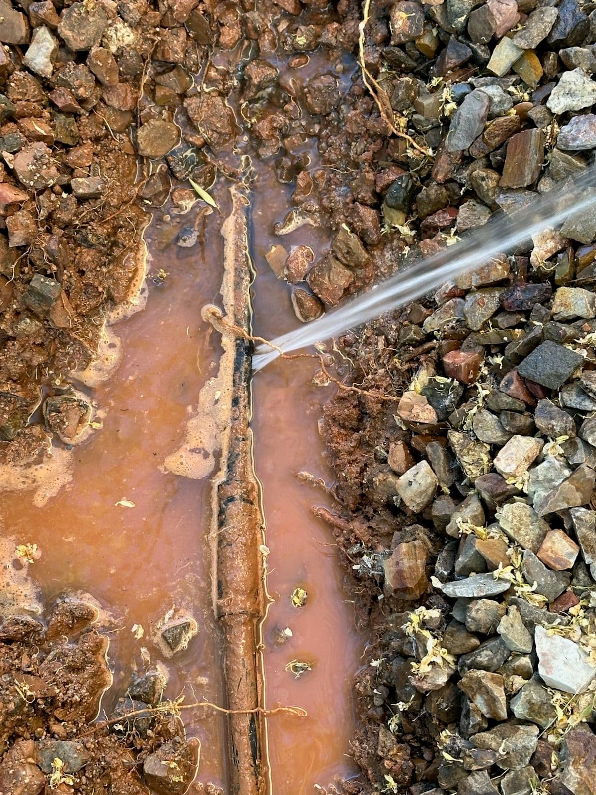 Leaky Pipe Solution in Tucson Drainage Fix image