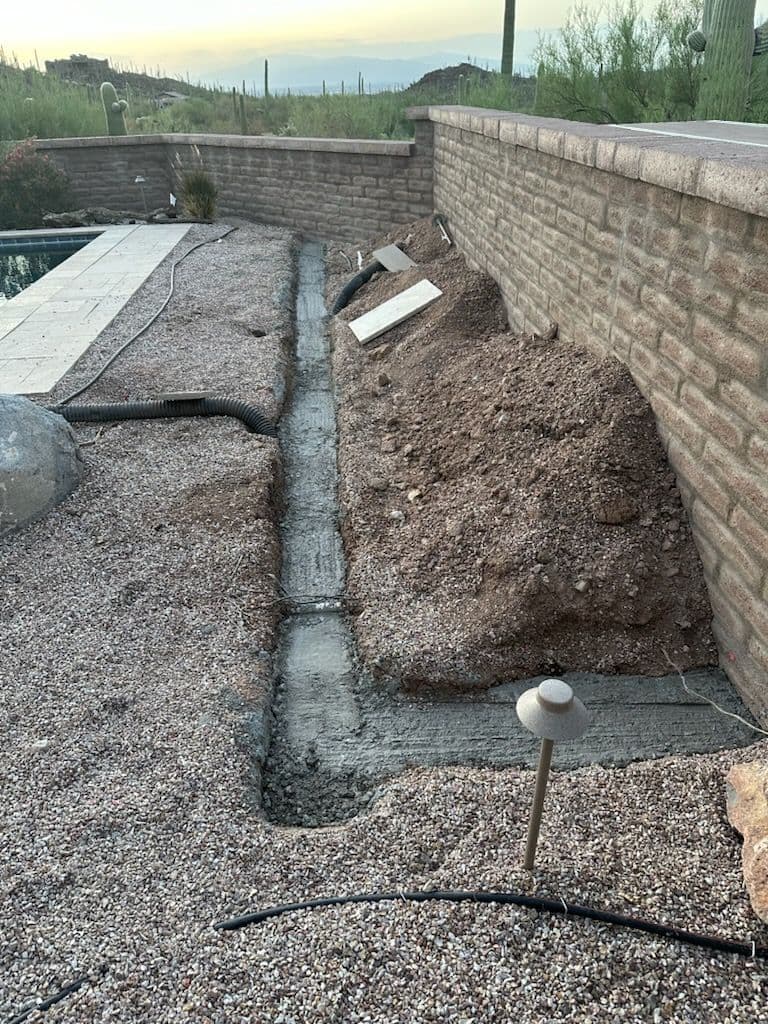 Transforming Desert Spaces with Retaining Walls image