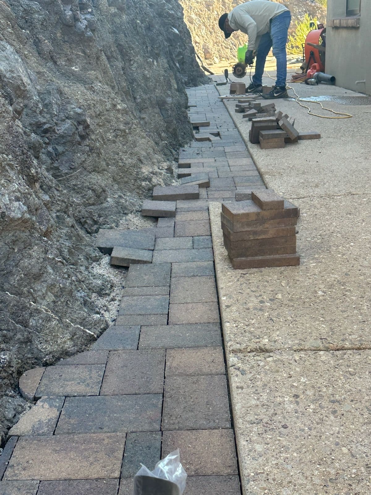 Expert Paver Installation for Enhanced Walkways image